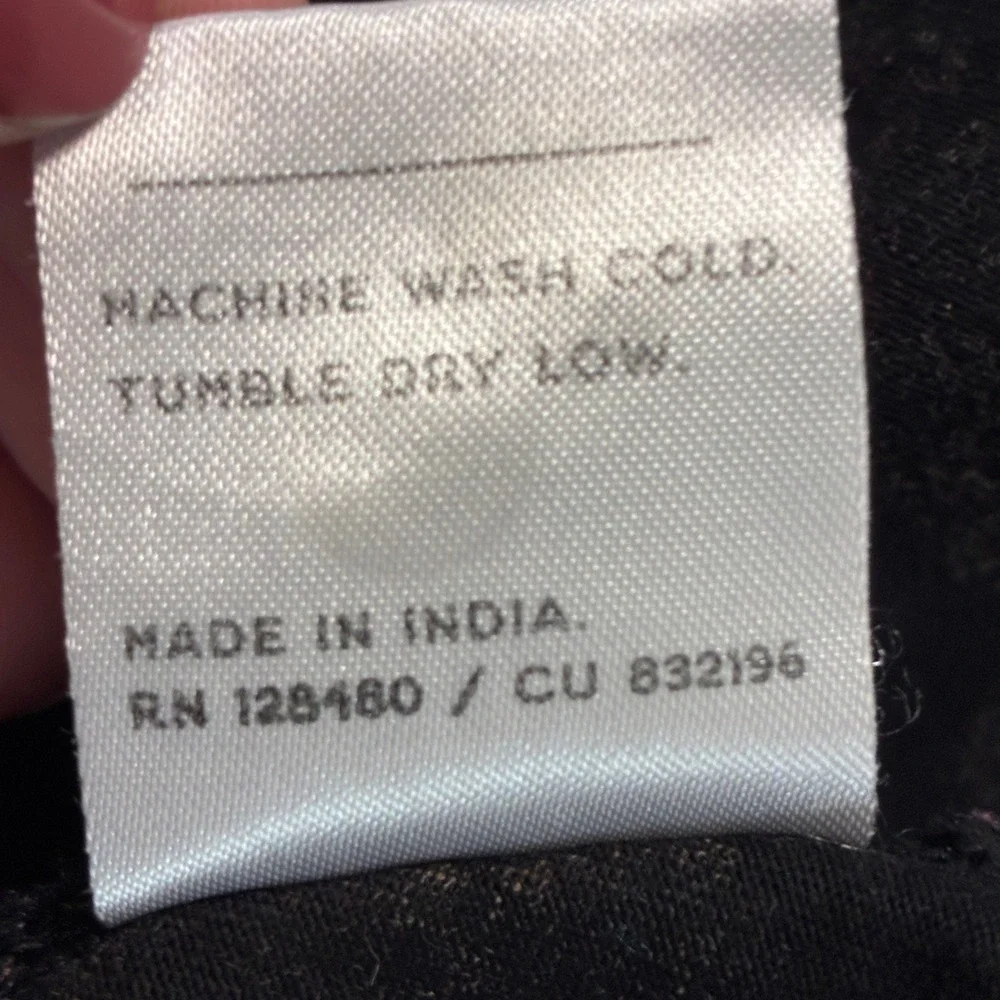 Pact Maxi Dress Organic Cotton Fit Flare Womens XL Black Floral Granola - Picture 8 of 13